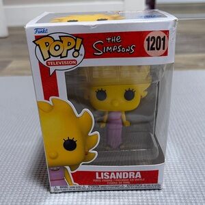 Funko Pop The Simpsons Lisandra Yellow and Pink Figure